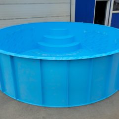 Kruhový bazén, průměr 3,5 m, 1,2 m hloubka, na zakázku